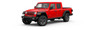 Adams Driveshaft ASDJT-1310F-S - JT Front 1310 Solid CV Driveshaft with Flange (Rubicon - Sport - Overland)
