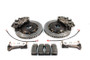 Alcon BRK.200553 - Chevy C8 (Aftermarket Wheels) 6 Piston 380x36mm/4 Piston 390x29mm Street Kit - Nickle Plated