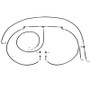 Chase Bays CB-CC-OEMC/HB - Chevrolet Corvette C5/C6 Inline/Pass-Thru OE MC & Brake Lines Hydro Handbrake Line Kit
