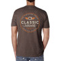 Classic Instruments CIAP-TSDBCML - DARK BROWN W/ CROSSEAMERICAN FRONT LOGO MEN'S