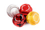 GrimmSpeed 120014GLD - 89-21 Subaru Bolt Oil Cap Kit Gold