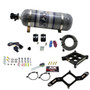Nitrous Express 63571-12 - 4500 Covert Crossbar Plate System Pro Power 100-500HP (12lb Bottle)