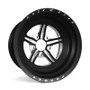Race Star 63-512475001B - 63 Pro Forged 15x12 NBL Sportsman 5x4.75 BC / 5.00 BS Wheel - Black Anodized/Machined