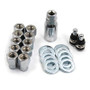 Race Star 630-51424S-10 - Pro Forged Lug Kit 7/16in. Closed .50in. Shank 13/16in. Head (1.063in. Washer) - Set of 10