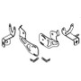 Ridetech 12299502 - 21-24 Ford F150 2WD/4WD Onboard Scales Sensor Bracket Kit