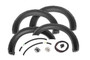 Rough Country F-F21111A-H7 - Pocket Fender Flares - H7 Bronze Fire - Ford F-250/F-350 Super Duty (11-16)