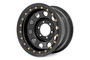 Rough Country RC51-7655SL - Steel Simulated Bead Lock Wheel - Black - 17x9 - 6x5.5 - 4.25 Bore -12