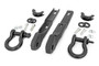 Rough Country RS160 - Tow Hook Brackets - D-Ring Combo - Nissan Titan 2WD/4WD (2017-2024)