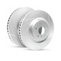 R1 Concepts WEPN1-92079 - Brake Rotor- Slotted - Silver