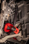UMI Performance 2549 - UMI 16-24 Chevrolet Camaro Suspension Stabilizer Bar Link - Red