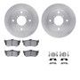 R1 Concepts WFUH1-01020 - Brake Rotor- Blank with Optimum Oe Pads & Hdw