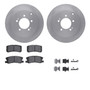 R1 Concepts WFUH1-72305 - Brake Rotor- Blank with Optimum Oe Pads & Hdw