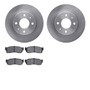 R1 Concepts WFUN1-67091 - Brake Rotor- Blank with Optimum Oe Pads