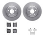 R1 Concepts WFWH1-31131 - Brake Rotor- Blank with Ceramic Pads & Hdw