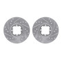 R1 Concepts WGPN1-13010 - Brake Rotor- D/S - Silver