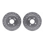 R1 Concepts WGPN1-03035 - Brake Rotor- D/S - Silver