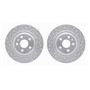 R1 Concepts WGPN1-27044 - Brake Rotor- D/S - Silver