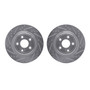 R1 Concepts WGPN1-20030 - Brake Rotor- D/S - Silver