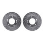 R1 Concepts WGPN1-21017 - Brake Rotor- D/S - Silver