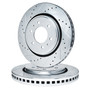 R1 Concepts WGPN1-40076 - Brake Rotor- D/S - Silver
