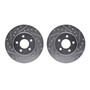 R1 Concepts WGPN1-40010 - Brake Rotor- D/S - Silver