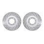 R1 Concepts WGPN1-37005 - Brake Rotor- D/S - Silver R1 Concepts WGPN1-37005 - Brake Rotor- D/S - Silver
