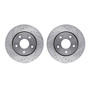 R1 Concepts WGPN1-40019 - Brake Rotor- D/S - Silver