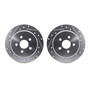 R1 Concepts WGPN1-39028 - Brake Rotor- D/S - Silver