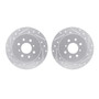R1 Concepts WGPN1-59045 - Brake Rotor- D/S - Silver