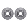 R1 Concepts WGPN1-67105 - Brake Rotor- D/S - Silver