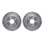 R1 Concepts WGPN1-67005 - Brake Rotor- D/S - Silver