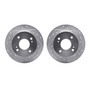 R1 Concepts WGPN1-67088 - Brake Rotor- D/S - Silver