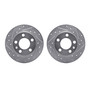 R1 Concepts WGPN1-74038 - Brake Rotor- D/S - Silver