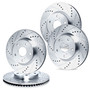 R1 Concepts WGPN2-46015 - Brake Rotor- D/S - Silver