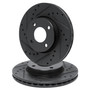 R1 Concepts WHPN1-37010 - Brake Rotor- D/S - Black