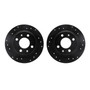 R1 Concepts WHPN1-65022 - Brake Rotor- D/S - Black