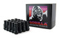 Gorilla Automotive 45148BC-20 - Forged Steel Racing Closed End Lug Nuts 14mm x 1.50 3/4" Hex Black Set of 20
