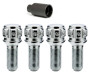 Gorilla Automotive 47018N - Conical Seat Lug Bolt Lock Set 14mm x 1.50 Chrome 27mm Thread Length Set of 4 Gorilla Automotive 47018N - Conical Seat Lug Bolt Lock Set 14mm x 1.50 Chrome 27mm Thread Length Set of 4