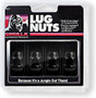 Gorilla Automotive 91147BC - Acorn Bulge 13/16" Hex 14mm x 1.50 Black Pack of 4 Lug Nuts