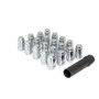 Gorilla Automotive K5CS-00012BGR - Small Diam Spline Acorn Lug Nuts 3/4" & 13/16" Key 1/2"-20 Black Set of 20 Gorilla Automotive K5CS-00012BGR - Small Diam Spline Acorn Lug Nuts 3/4" & 13/16" Key 1/2"-20 Black Set of 20