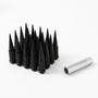 Gorilla Automotive SPK5-00012B - Small Diam Spline Spike Lug Nuts 13/16" & 7/8" Key 1/2"-20 Black Set of 20 Gorilla Automotive SPK5-00012B - Small Diam Spline Spike Lug Nuts 13/16" & 7/8" Key 1/2"-20 Black Set of 20