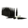 Gorilla Automotive SPK8-14150B - Small Diam Spline Spike Lug Nuts 13/16" & 7/8" Key 14mm x 1.50 Black Set of 32