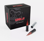 Gorilla Automotive SSPK4-12150RD - Small Diam Spline Short Spike Lug Nuts 17mm & 19mm Key 12mm x 1.50 Red Set of 16
