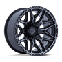 Fuel Wheels FC885BT20906801 - Fc885 Injector 20X9 Gloss Black Machined Face W/ Dark Tint