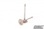 GSC Power Division 2256-01 - GSC  P-D Audi DAZA 33.9mm Head STD 104mm Long Chrome Polished Intake Valve - Single