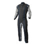 K1 Racegear 10-GK2-B-LXL - K1 GK2 Adult Karting Sui t - Black  Blue - Large/
