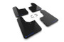 Rally Armor MF123-UR-BLK-BL - 23-25 Ford Ranger Raptor Black UR Mud Flap Blue Logo