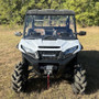 Seizmik 50-55317KIT - 24+ Kawasaki Ridge Ranch Tool Less Windshield - Hardcoated