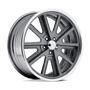 American Racing Wheels VN4078806545 - 18X8 Two-Piece Mag Gray Center Polished Barrel