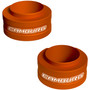 Camburg CAM-110306-ORG - 2024+ Ford Ranger Raptor 2.5in Front Spring Preload Spacer Kit (Fox Orange)